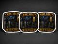 “What Alert?” – 3” Premium Vinyl Sticker